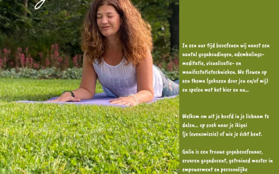 Nieuw: Ikigai Yoga door Galia